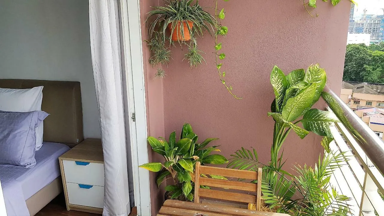 Balkoni Hijau At Casa Mutiara Kl Apartman Kuala Lumpur Malajzia