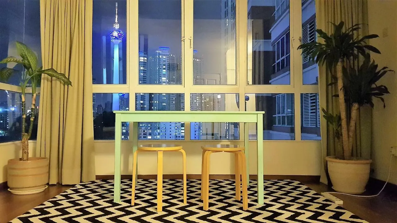 Balkoni Hijau At Casa Mutiara Kl Apartman Kuala Lumpur Malajzia
